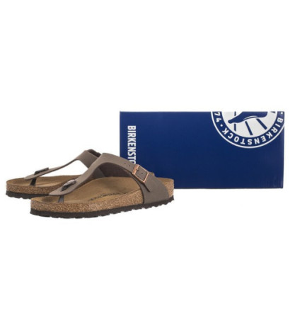 Birkenstock Gizeh BS Nubuk Mocca 043751 (BK29-b) flip flops
