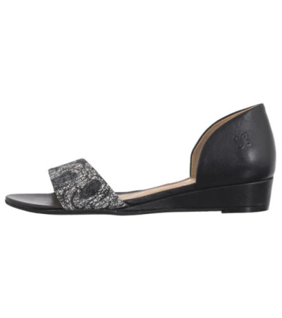 Maciejka Czarno-Beżowe 01971-70/00-1 (MA66-b) sandals