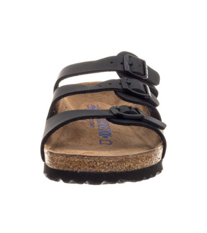 Birkenstock Florida Black 053013 (BK50-a) Women's Shoes/Flip Flops