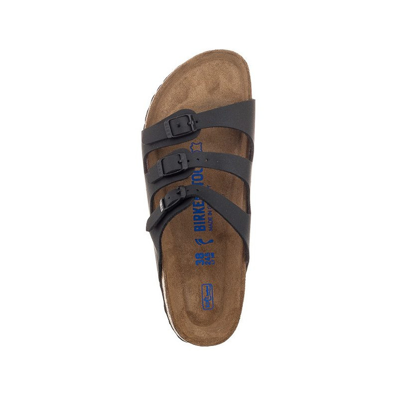Birkenstock Florida Black 053013 (BK50-a) Women's Shoes/Flip Flops