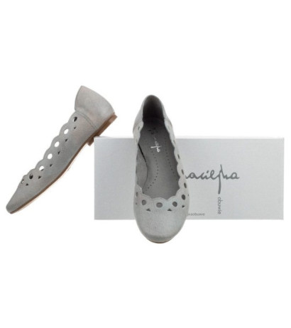 Maciejka Szare 01299-19/00-5 (MA202-a) ballerinas