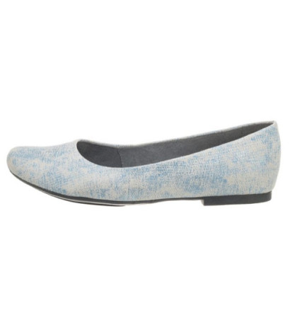 Maciejka Beżowe/Błękitne 00903-14/00-5 (MA193-c) ballerinas