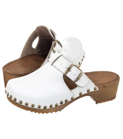 Buxa Białe PE15 DM (BX10-a) Women's Shoes/Flip Flops