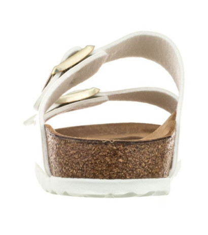 Birkenstock Arizona Patent White 1005294 (BK52-b) Women's Shoes/Flip Flops