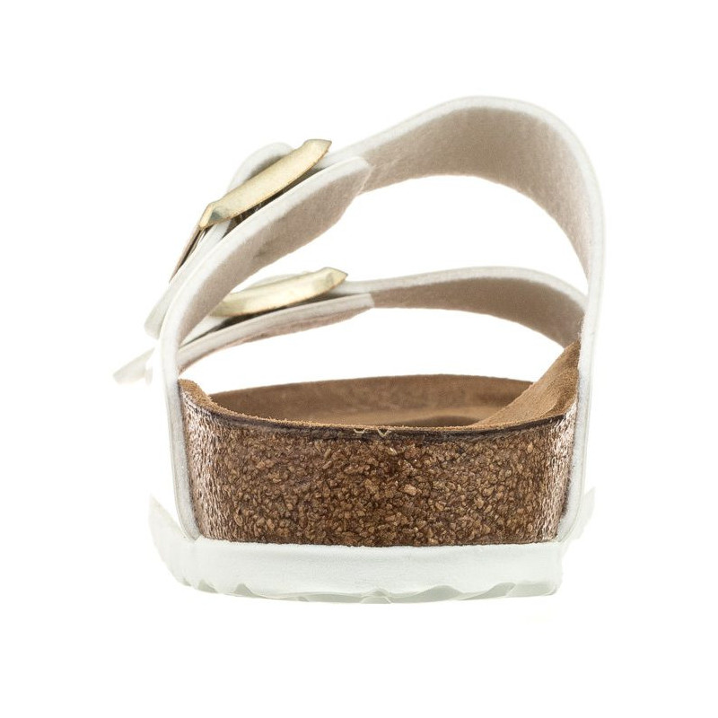 Birkenstock Arizona Patent White 1005294 (BK52-b) Women's Shoes/Flip Flops