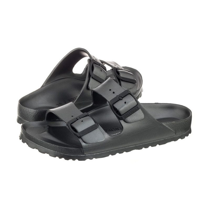 Birkenstock Arizona EVA Metallic Anthracite 1001498 (BK54-b) Women's Shoes/Flip Flops