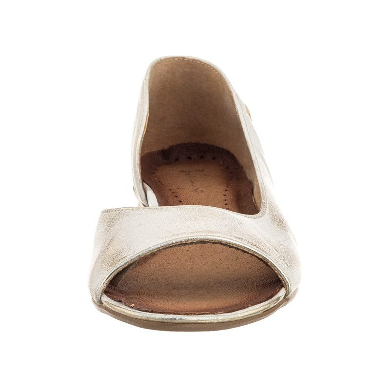 Maciejka Beżowe/Złote 00554-22/00-5 (MA210-b) sandals