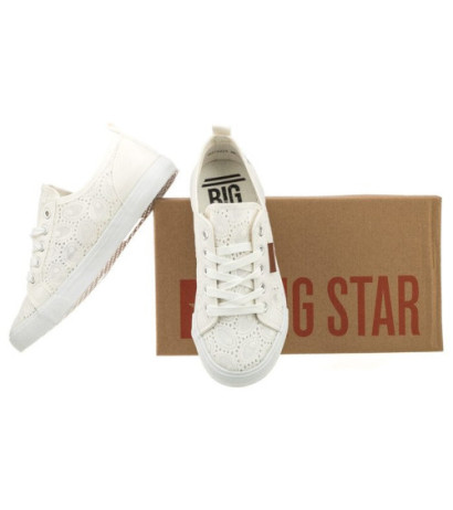 Big Star Białe Ażurowe W274925 (BI67-a) sneakers