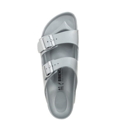 Birkenstock Arizona EVA Metallic Silver 1003491 (BK54-d) Women's Shoes/Flip Flops