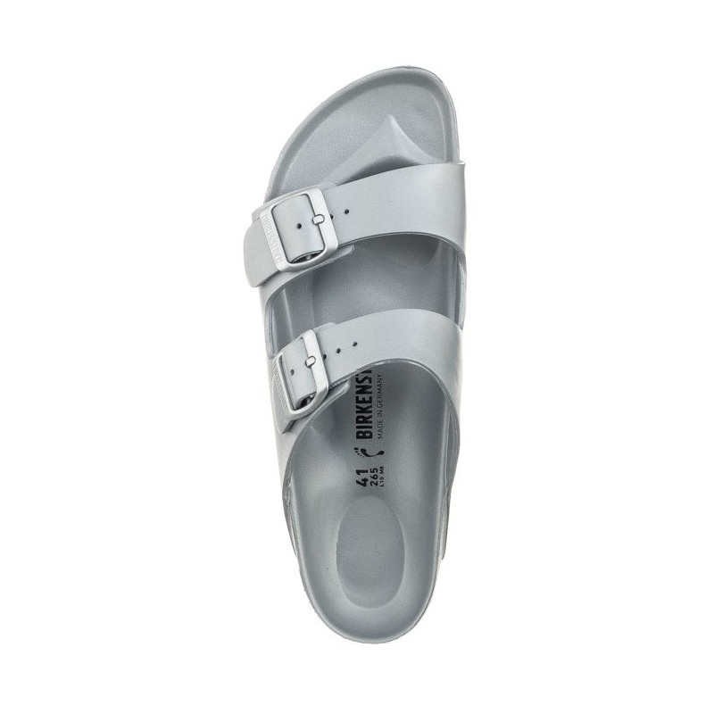 Birkenstock Arizona EVA Metallic Silver 1003491 (BK54-d) Women's Shoes/Flip Flops