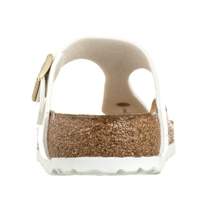 Birkenstock Gizeh BS Patent White 1005299 (BK51-b) flip flops