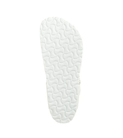 Birkenstock Gizeh BS Patent White 1005299 (BK51-b) flip flops