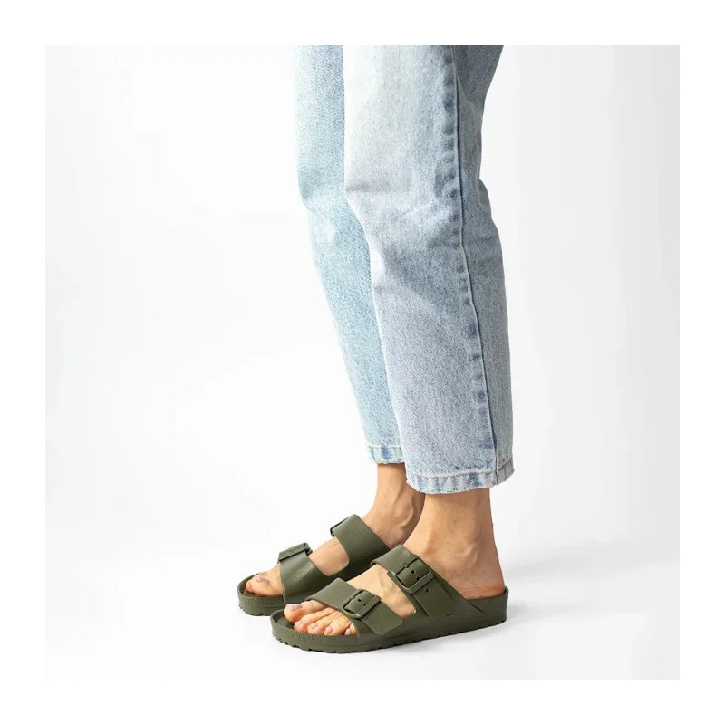 Birkenstock Arizona EVA Khaki 1019152 (BK54-r) Women's Shoes/Flip Flops