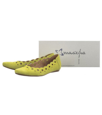 Maciejka Zielone 01299-09/00-5 (MA202-d) ballerinas