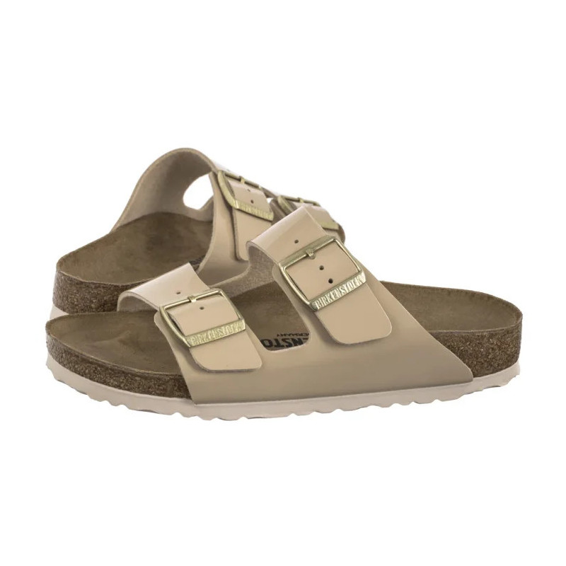 Birkenstock Arizona Patent Sand 1013070 (BK52-p) Women's Shoes/Flip Flops