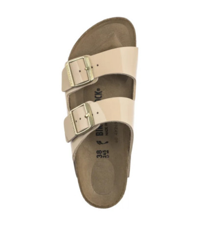 Birkenstock Arizona Patent Sand 1013070 (BK52-p) Women's Shoes/Flip Flops