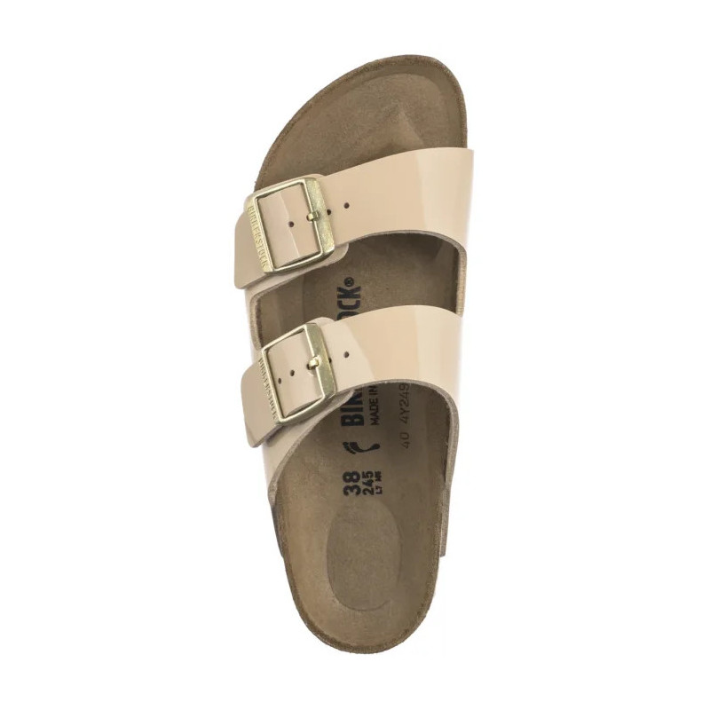 Birkenstock Arizona Patent Sand 1013070 (BK52-p) Women's Shoes/Flip Flops