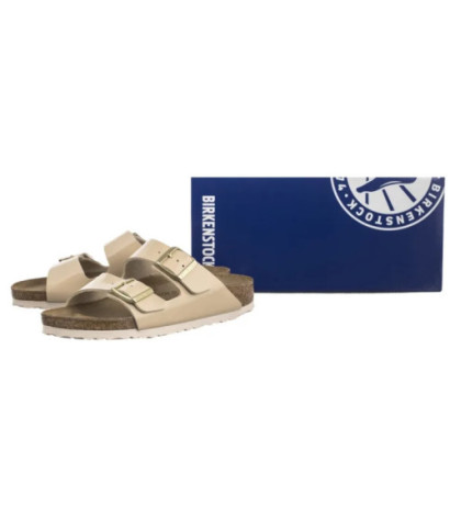 Birkenstock Arizona Patent Sand 1013070 (BK52-p) Women's Shoes/Flip Flops