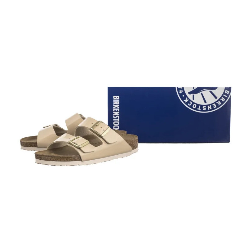 Birkenstock Arizona Patent Sand 1013070 (BK52-p) Women's Shoes/Flip Flops