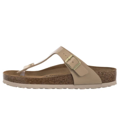 Birkenstock Gizeh Patent Patent Sand 1013075 (BK51-f) flip flops