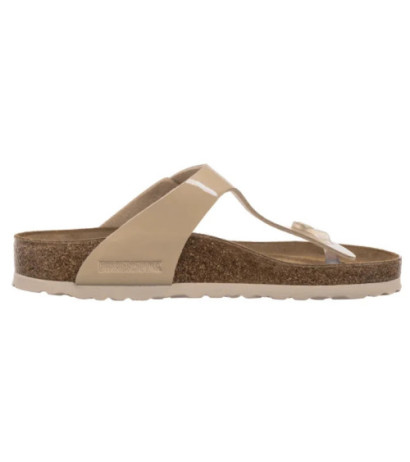 Birkenstock Gizeh Patent Patent Sand 1013075 (BK51-f) flip flops