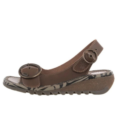 FLY London Tram Bridle Camel P500723002 (FL232-b) sandals