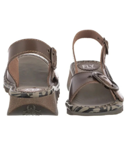 FLY London Tram Bridle Camel P500723002 (FL232-b) sandals
