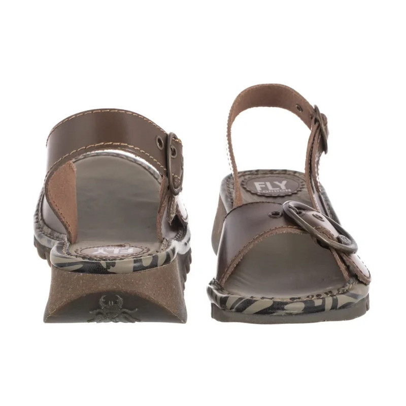 FLY London Tram Bridle Camel P500723002 (FL232-b) sandals