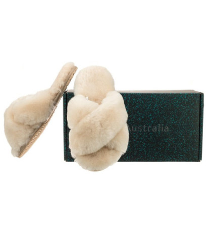 EMU Australia Mayberry Natural W11573 (EM230-b) Women's Shoes/Flip Flops