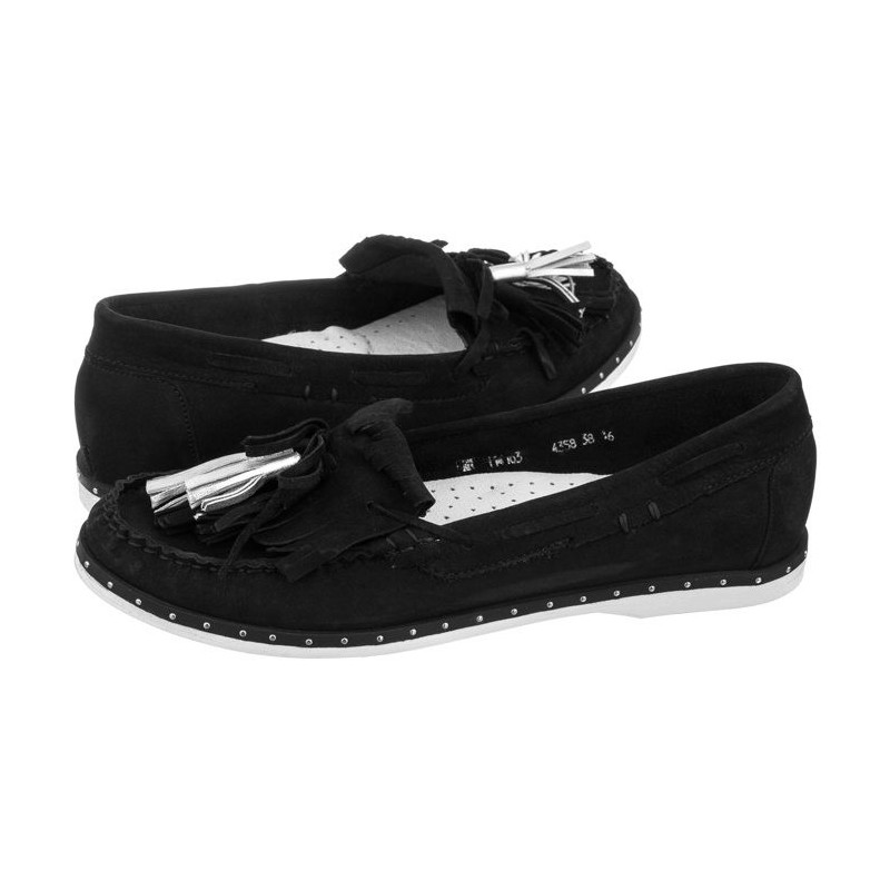 Carinii Czarne B4358 (CI298-a) shoes
