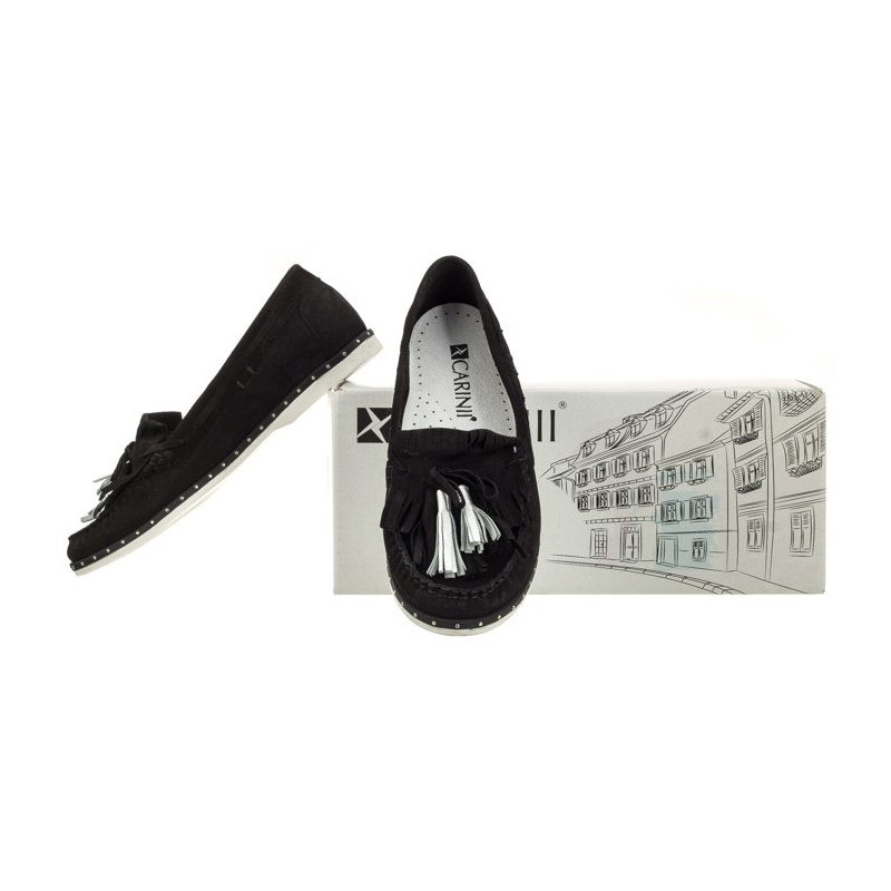 Carinii Czarne B4358 (CI298-a) shoes