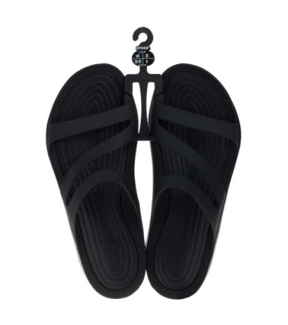 Crocs Swiftwater Sandal W Black 203998-060 (CR120-e) Women's Shoes/Flip Flops