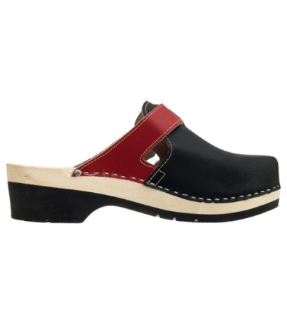 Buxa Czarne/Czerwone FPU20 DM (BX14-a) Women's Shoes/Flip Flops