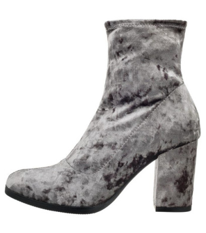 Caprice Srebrne 9-25306-21 937 Silver Velvet (CP118-b) shoes