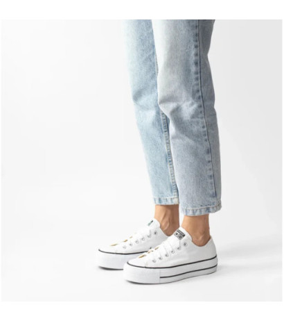 Converse CT All Star Lift OX White 560251C (CO351-a) shoes