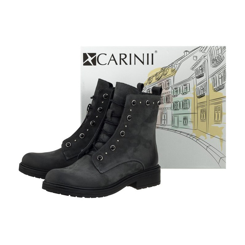 Carinii Szare/Grafitowe B4542/P (CI348-a) shoes