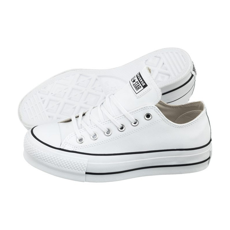 Converse CT All Star Lift Clean OX White/Black 561680C (CO355-a) shoes