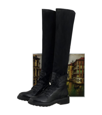Venezia Czarne 132308 NERO (VE242-a) boots