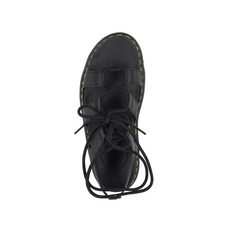 Dr. Martens Nartilla Black Hydro Leather 24641001 (DR22-a) sandals