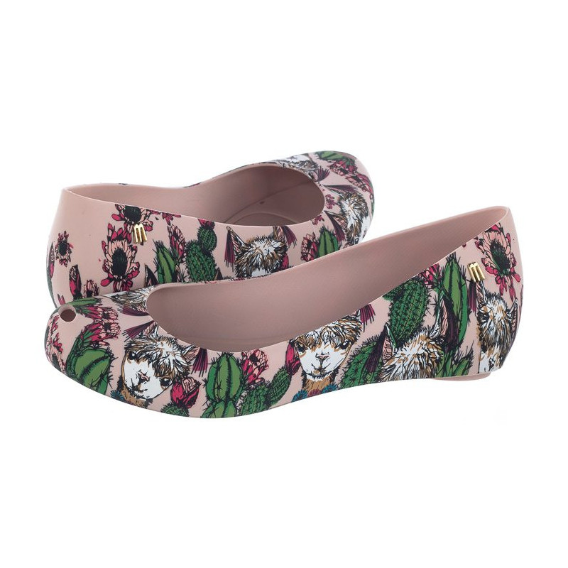 Melissa Ultragirl 3DB III AD 32542/51493 Pink/Green (ML104-b) ballerinas