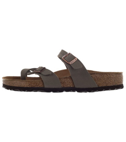 Birkenstock Mayari Nubuck Stone 71071 (BK83-a) flip flops