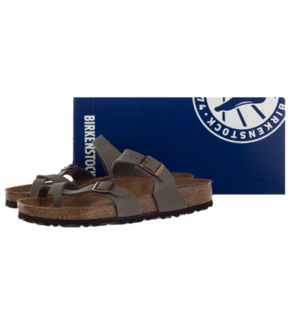 Birkenstock Mayari Nubuck Stone 71071 (BK83-a) flip flops
