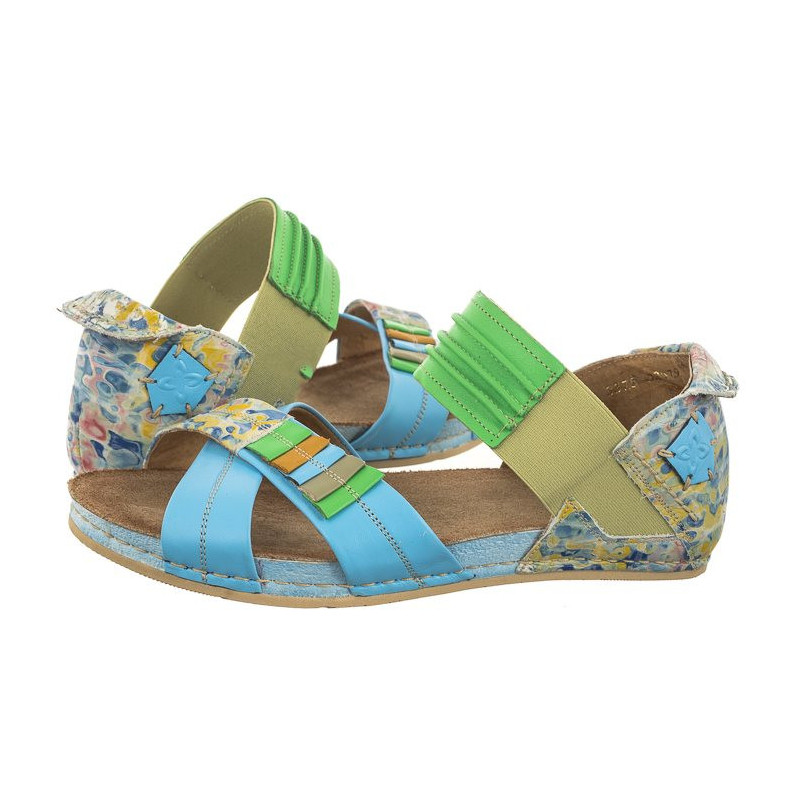 Maciejka Niebieskie 03375-34/00-5 (MA351-h) sandals