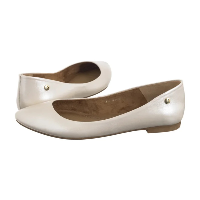 Maciejka Jasny Beż 04100-26/00-8 (MA458-j) ballerinas