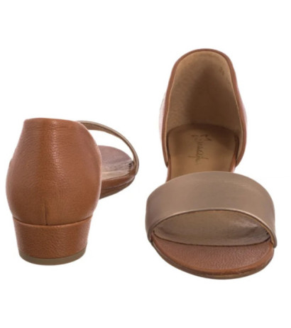 Maciejka Rude+Złote 01971-68/00-5 (MA346-g) sandals