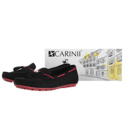 Carinii Czarne B4585-360-000-000-C85 (CI414-a) shoes