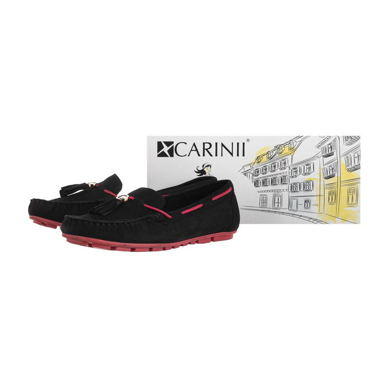Carinii Czarne B4585-360-000-000-C85 (CI414-a) shoes