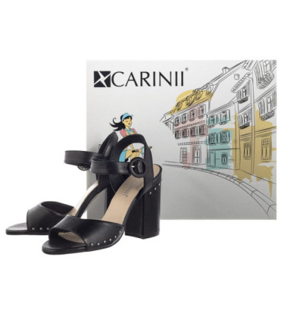 Carinii Czarne B4998/P-E50-000-000-C00 (CI430-a) shoes