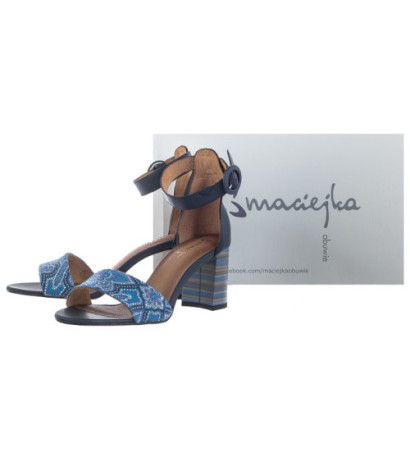 Maciejka Granatowe 04235-17/00-5 (MA494-b) shoes