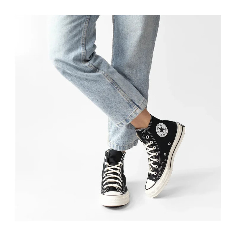 Converse Chuck 70 Hi Black/Egret 162050C (CO394-a) shoes